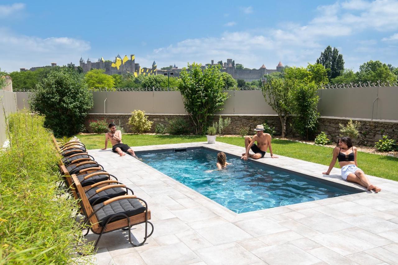 Bed and Breakfast Sur Le Quai Carcassonne Exterior foto